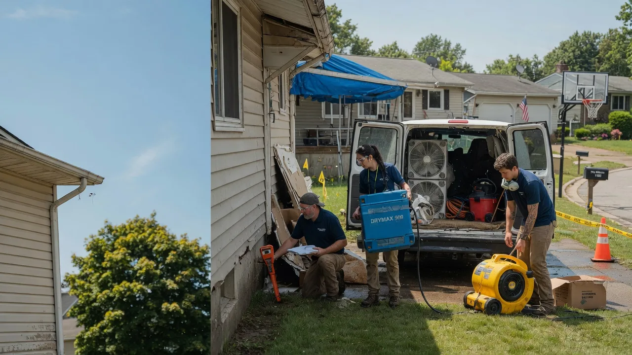 Ceiling Leak Cleanup in Polk City, IA near me